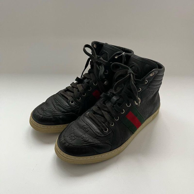 Gucci Gucci Color-Blocked High-Top Sneakers for Men -2508 Size US 7.5 / EU 40-41 - 1 Thumbnail