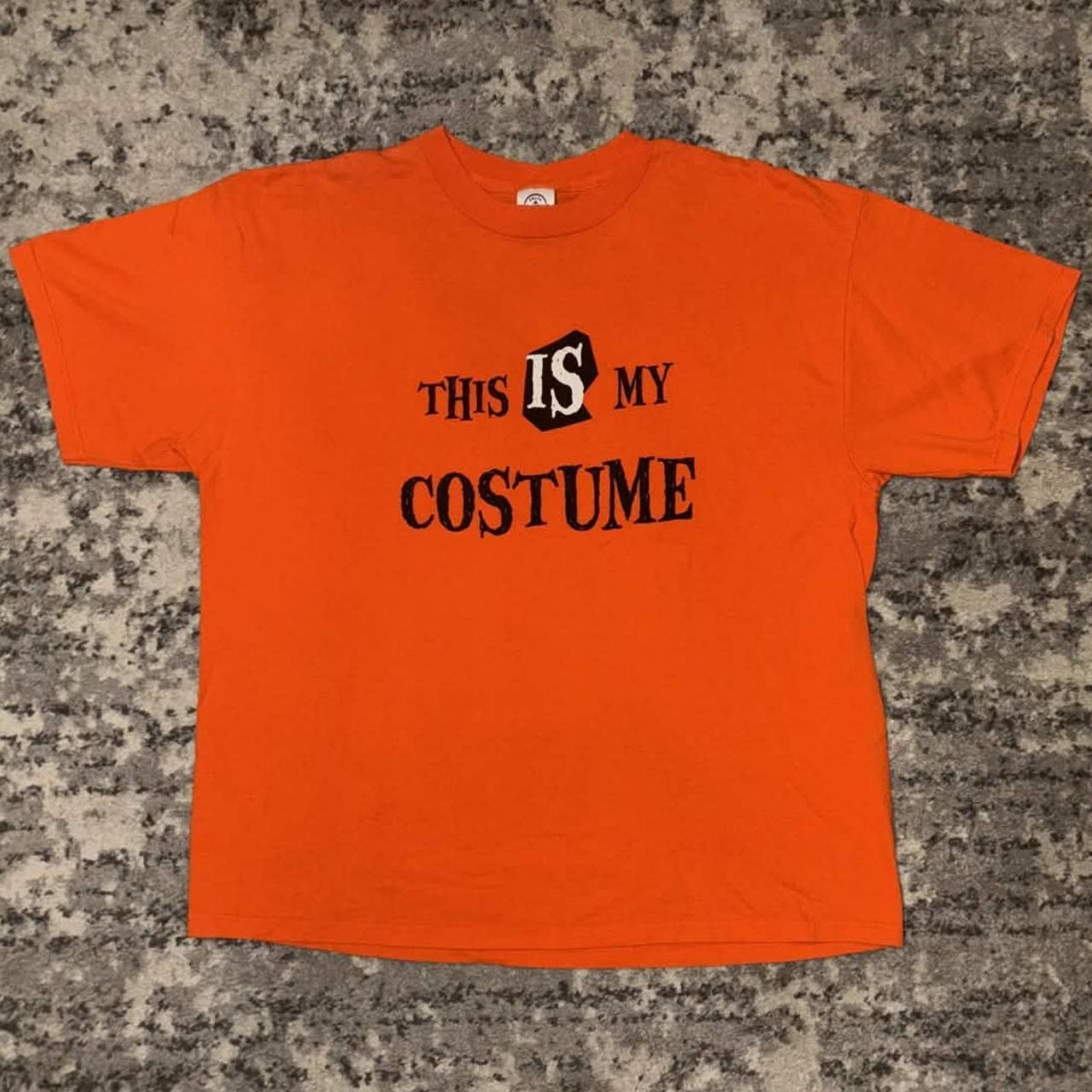 Vintage Vintage Y2K This Is My Costume Halloween Shirt Size US XL / EU 56 / 4 - 2 Thumbnail