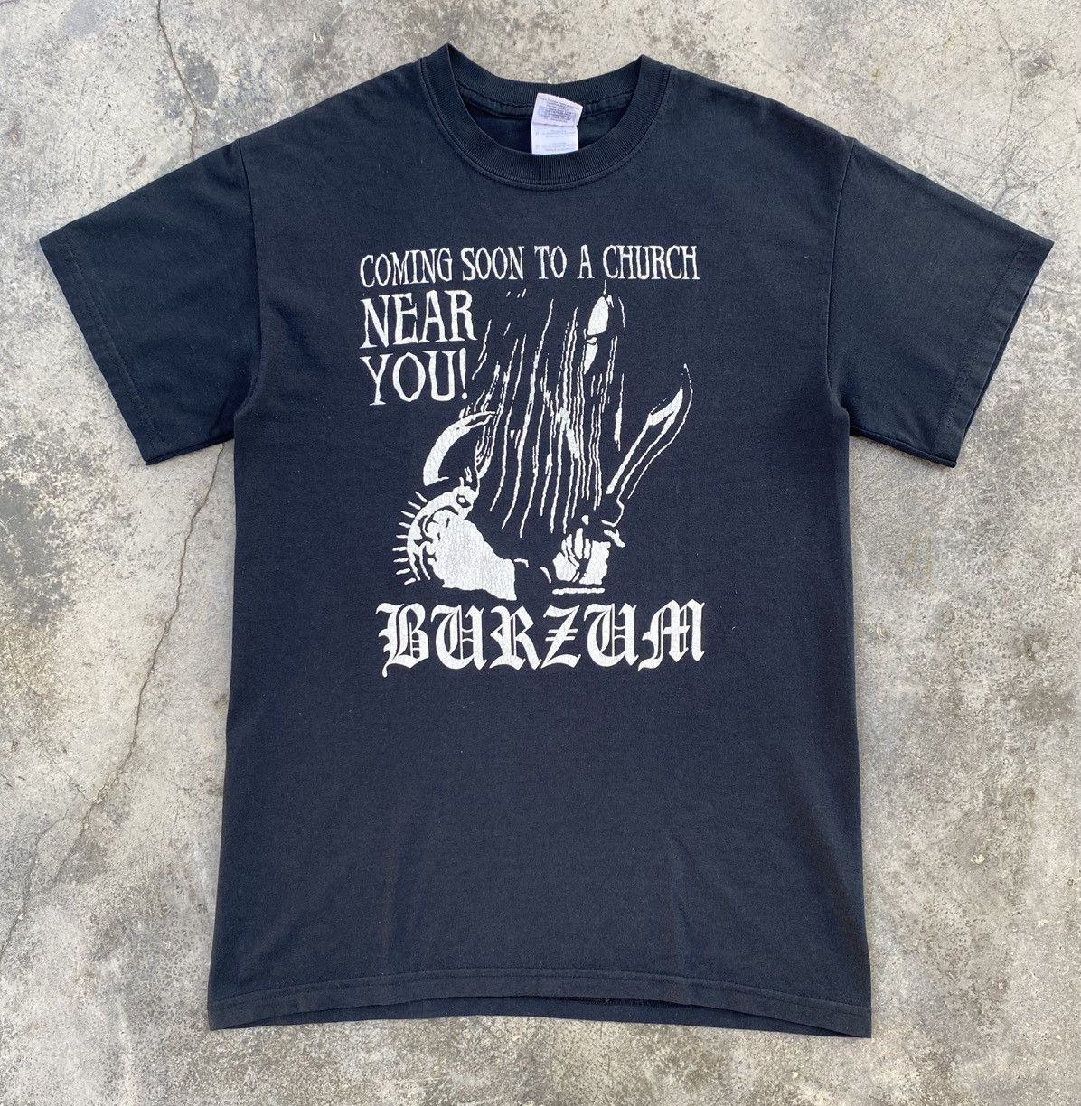 Band Tees Sick🔥Vintage Burzum Tour 1992 Black metal Band Tees Size US S / EU 44-46 / 1 - 1 Thumbnail
