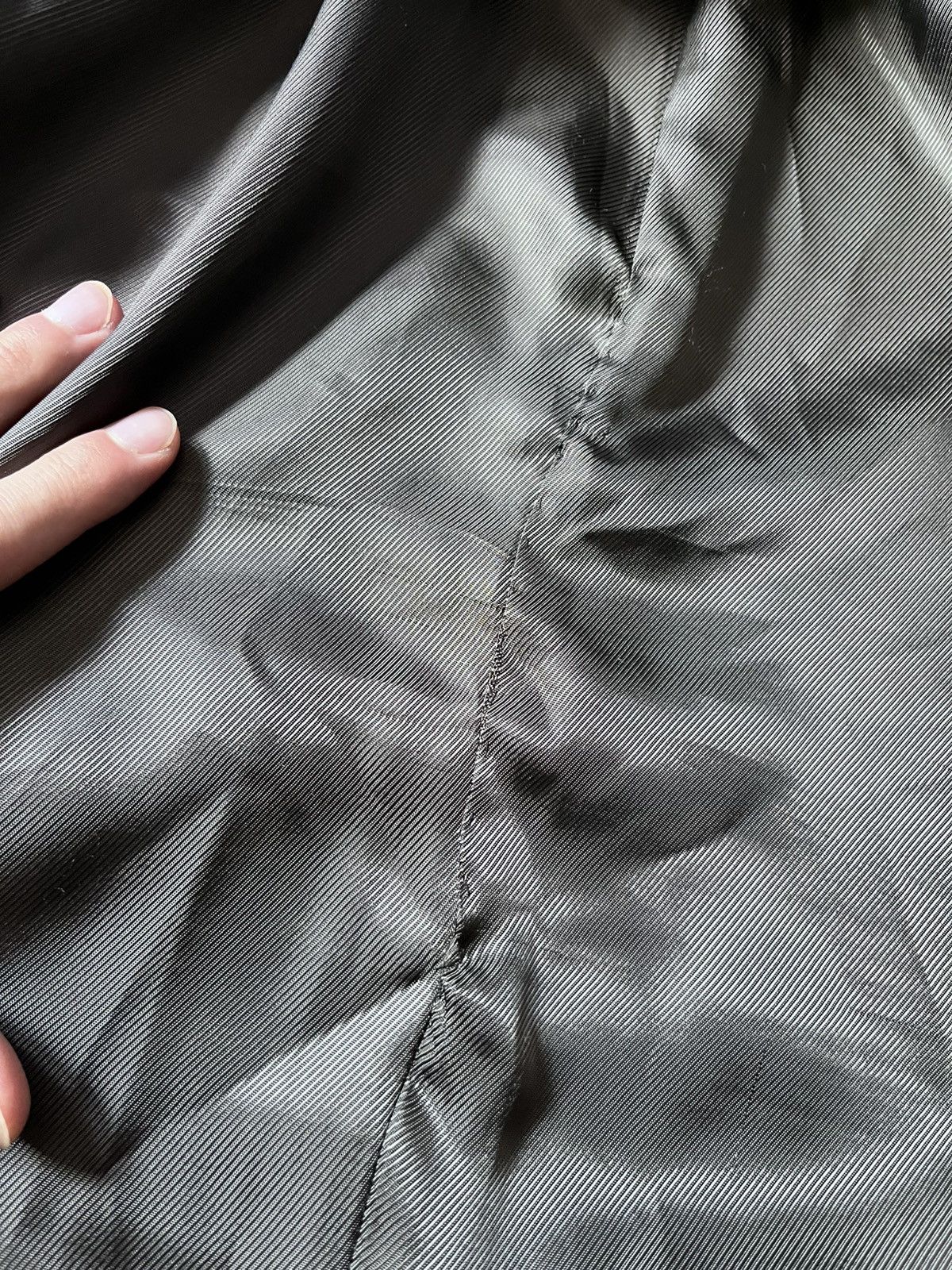 Prada Prada Suit Bemberg grey Vintage 90s Size US M / EU 48-50 / 2 - 13 Thumbnail