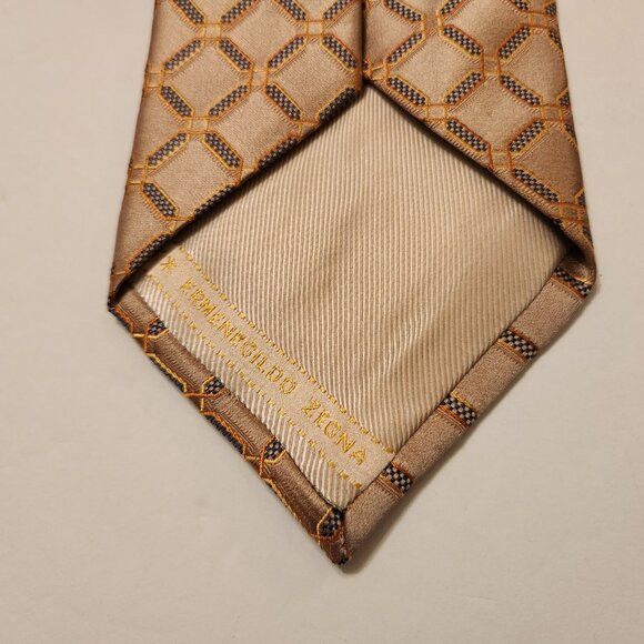 Ermenegildo Zegna ermenegildo Zegna men's new 100%silk tie 3 1/2" X 60" Size ONE SIZE - 2 Thumbnail