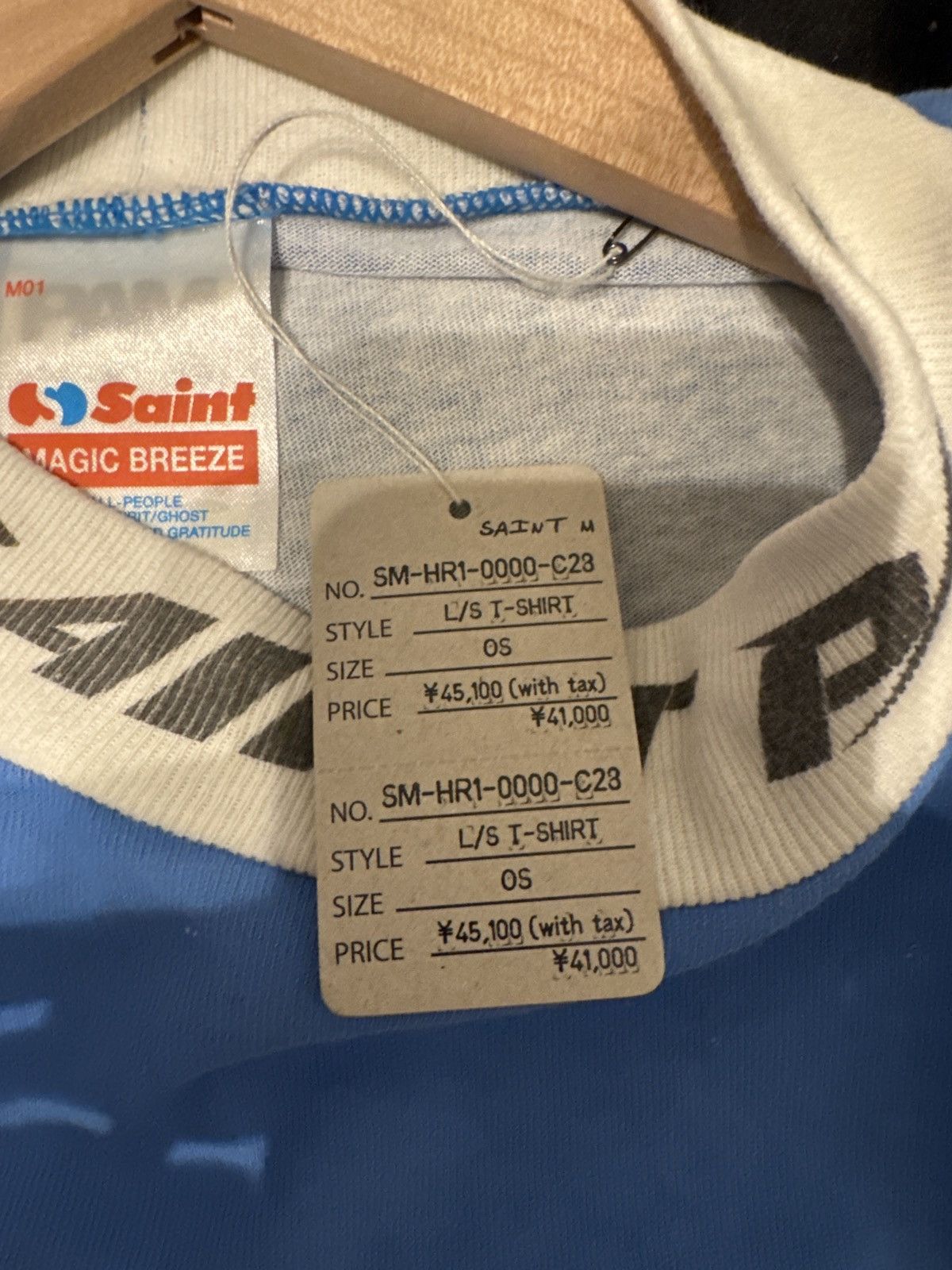 Saint Michael Saint Michael X Perks and mini long sleeve shirt SAINT PAM Size US L / EU 52-54 / 3 - 6 Thumbnail
