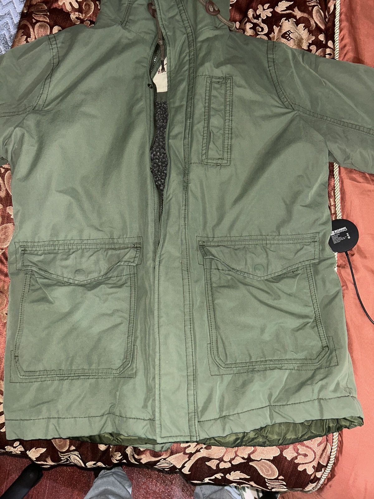 Hollister Hollister Light Spring Sherpa Hood Jacket Size US M / EU 48-50 / 2 - 7 Thumbnail