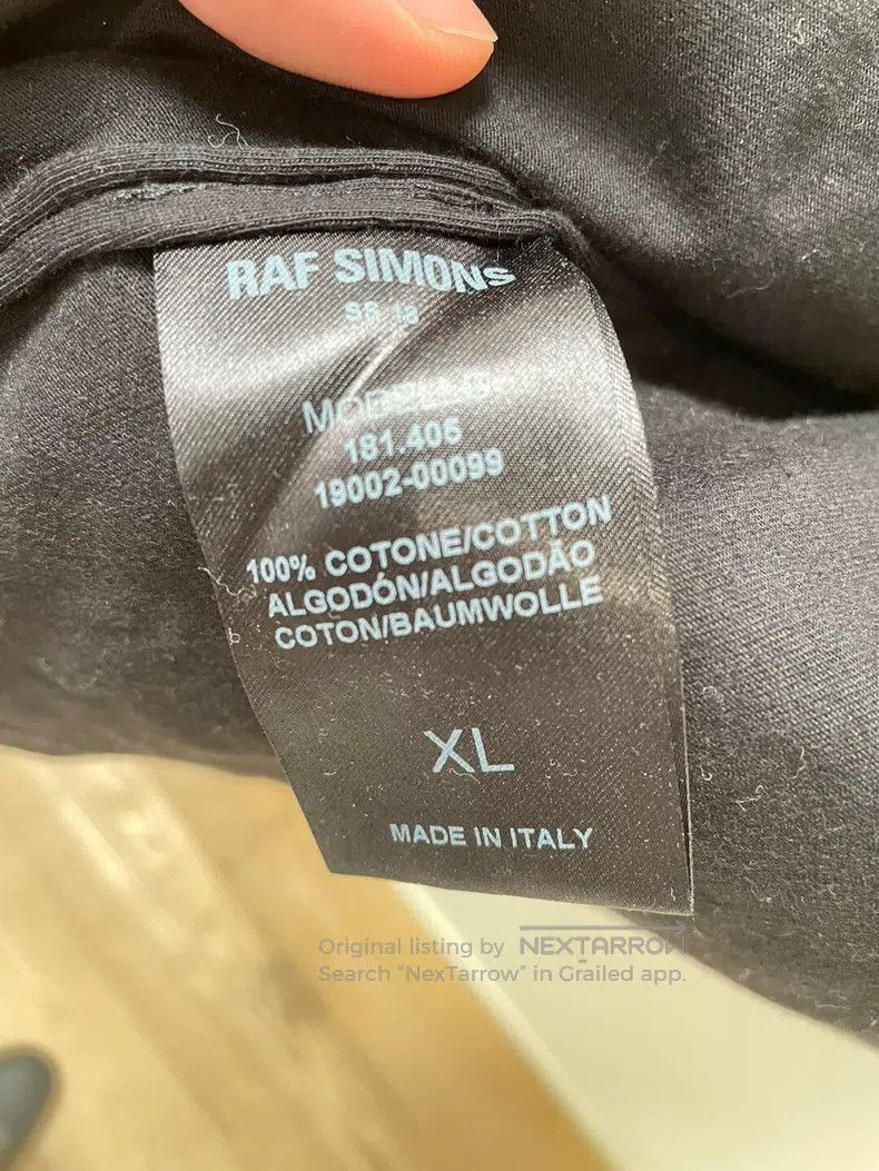 Raf Simons Raf simons Ss18 runway one shoulder Sleeveless shirt Size US XL / EU 56 / 4 - 5 Thumbnail