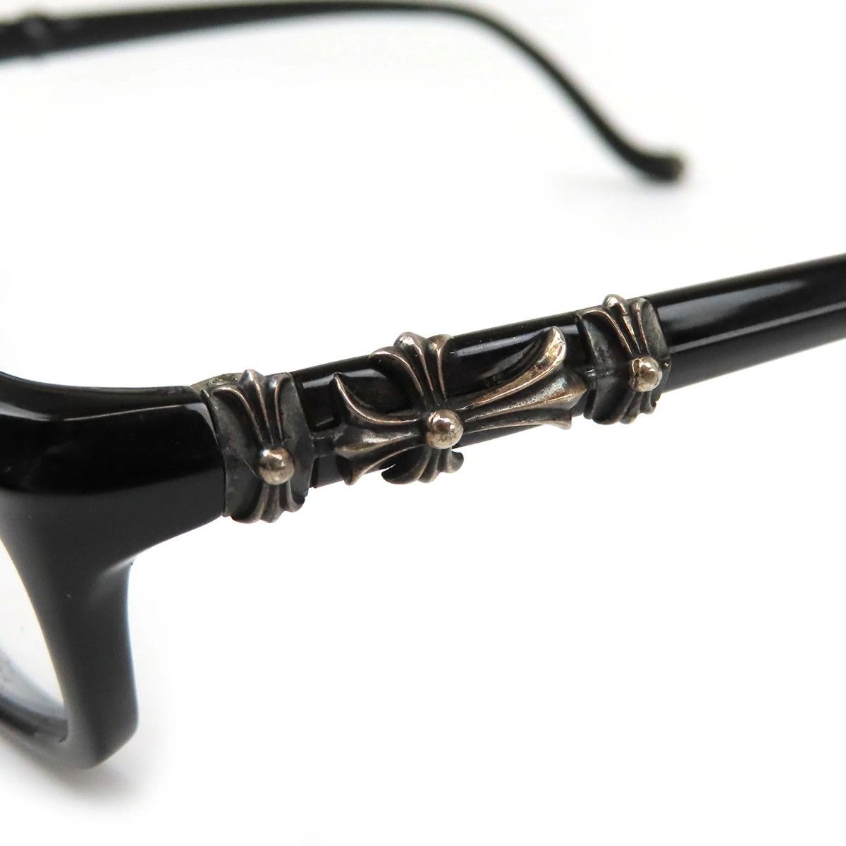 Chrome Hearts Chrome Hearts Cross BEARDED BABY-A Glasses silver Size ONE SIZE - 5 Thumbnail