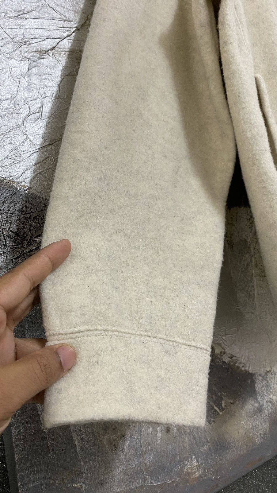 Japanese Brand Uniqlo Undercover Mohair Wool Hoodie Size US M / EU 48-50 / 2 - 6 Thumbnail