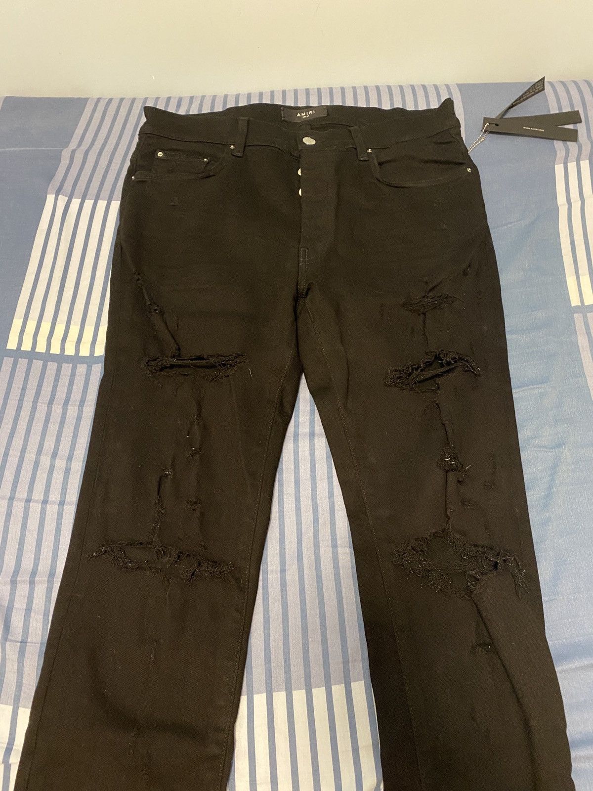 Black Trasher Jeans