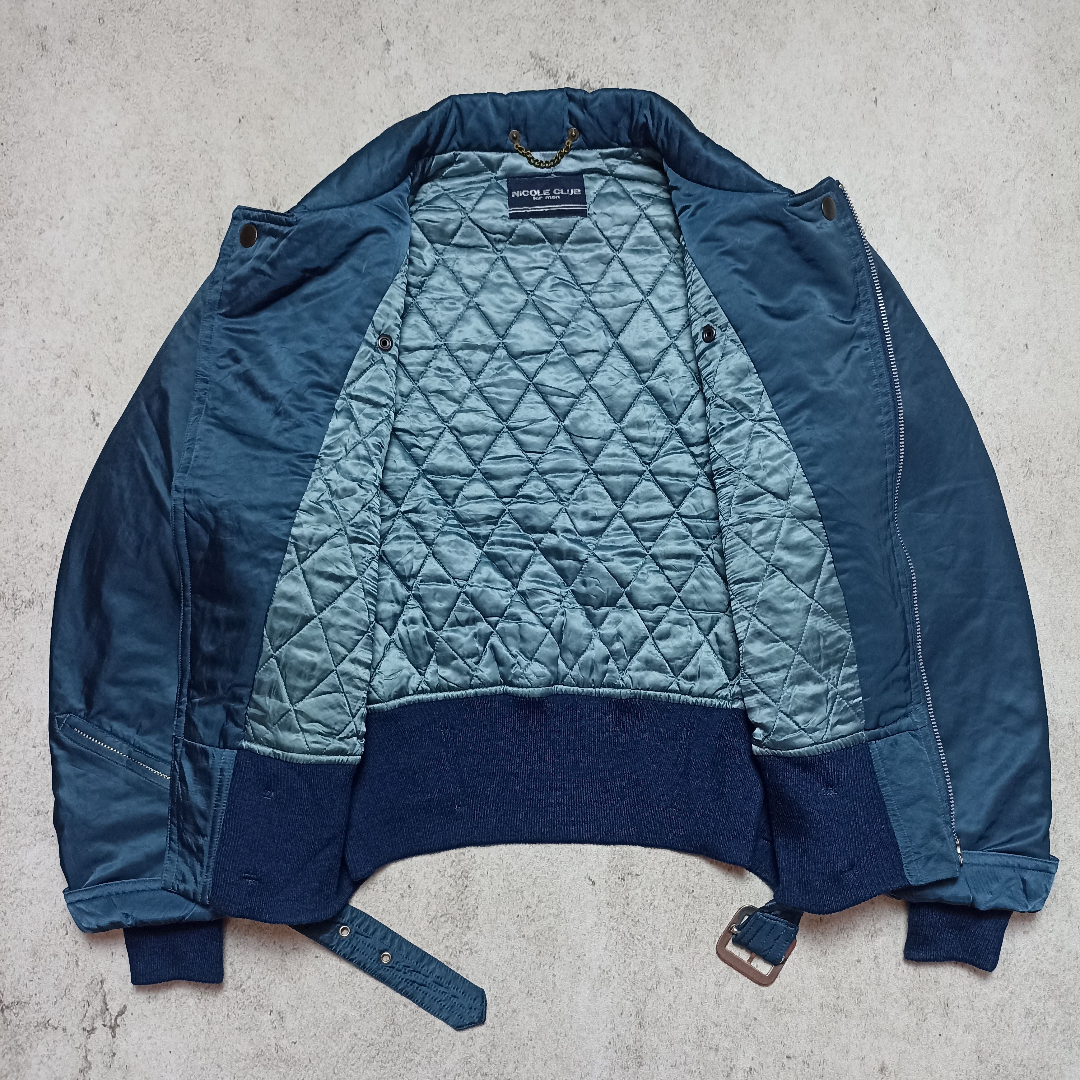 NICOLE CLUB FOR MEN riders jacket