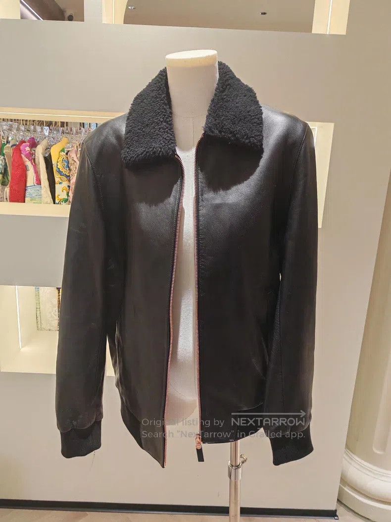 Givenchy Givenchy Men's Leather Jacket, Size S Size US S / EU 44-46 / 1 - 1 Thumbnail