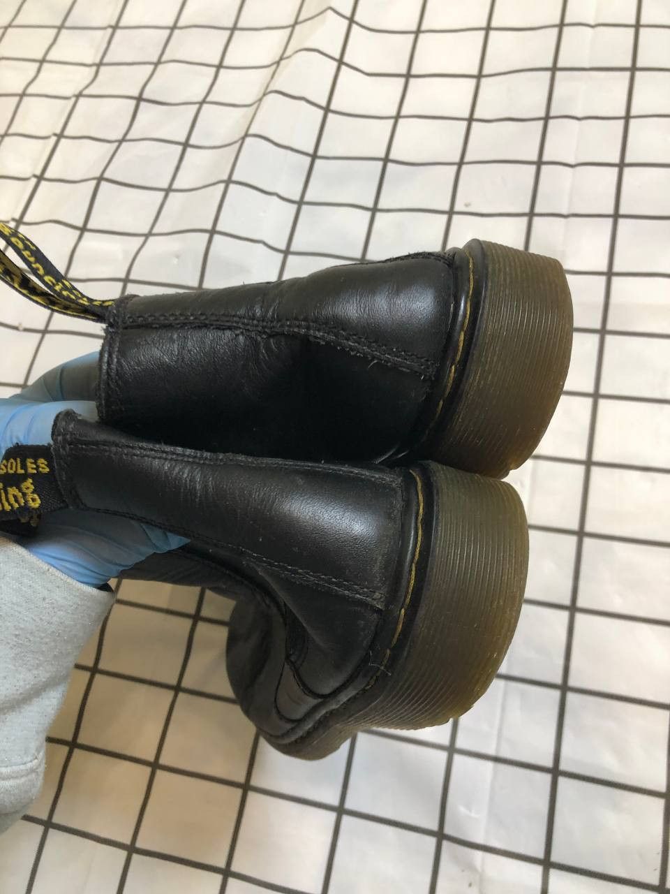 Dr. Martens Dr Martens Black Leather Zip Up Ankle Boots Size US 4 / IT 34 - 4 Thumbnail