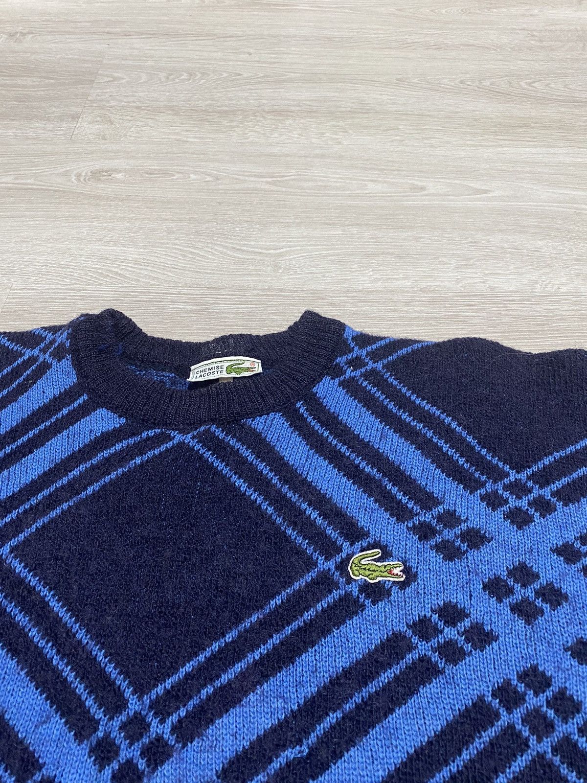 Japanese Brand Vintage Lacoste Sweater 100%wool size S 80’s Size US S / EU 44-46 / 1 - 2 Thumbnail