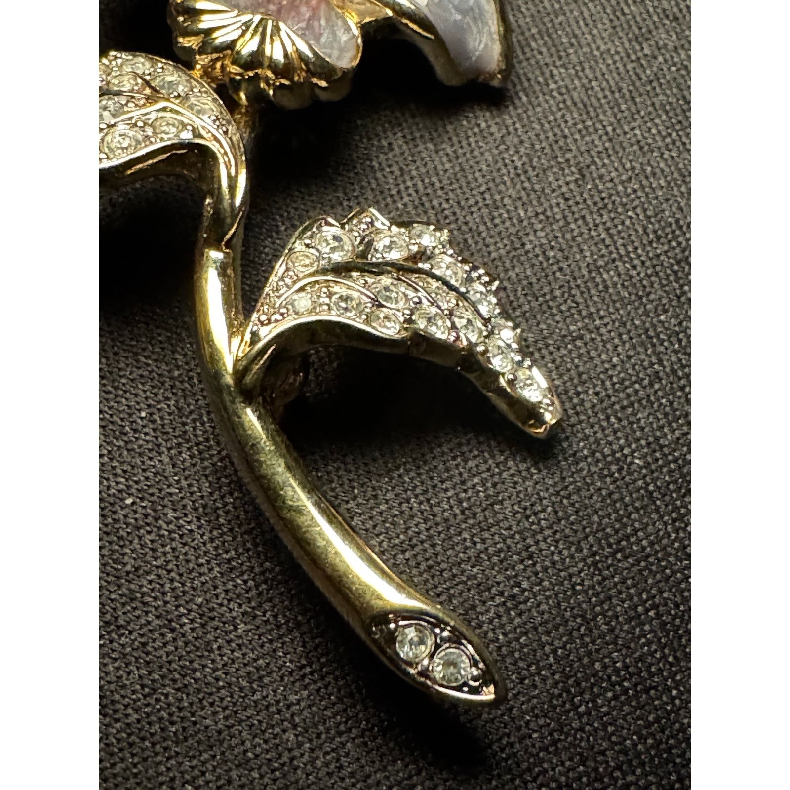 Other Nolan Miller Rhinestone Flower Brooch Size ONE SIZE - 4 Thumbnail