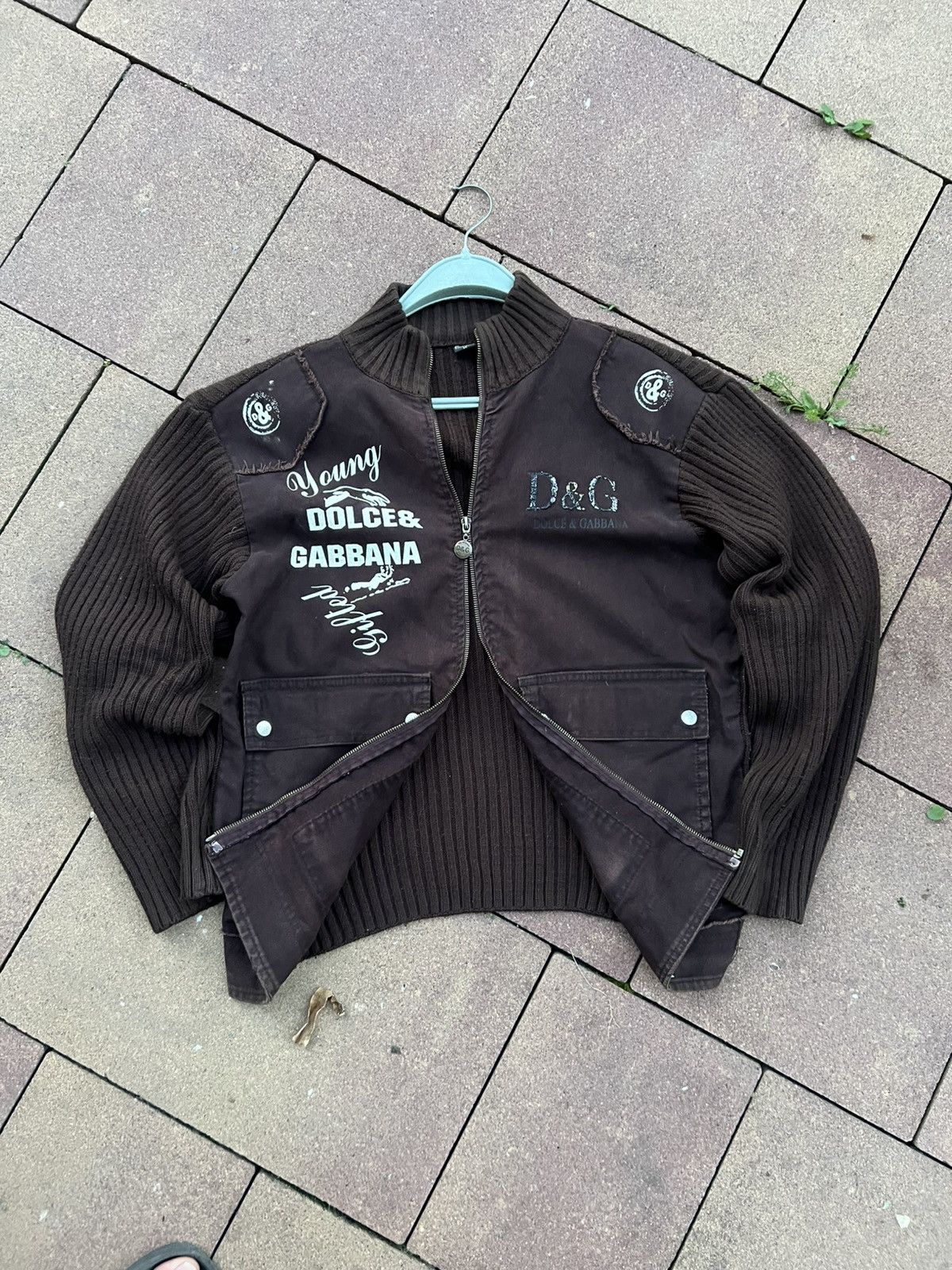 Japanese Brand 🖤VTG RICK OWENS STYLE DOLCE&GABANNA DISTRESSED JAPANESE Y2K Size US M / EU 48-50 / 2 - 1 Thumbnail