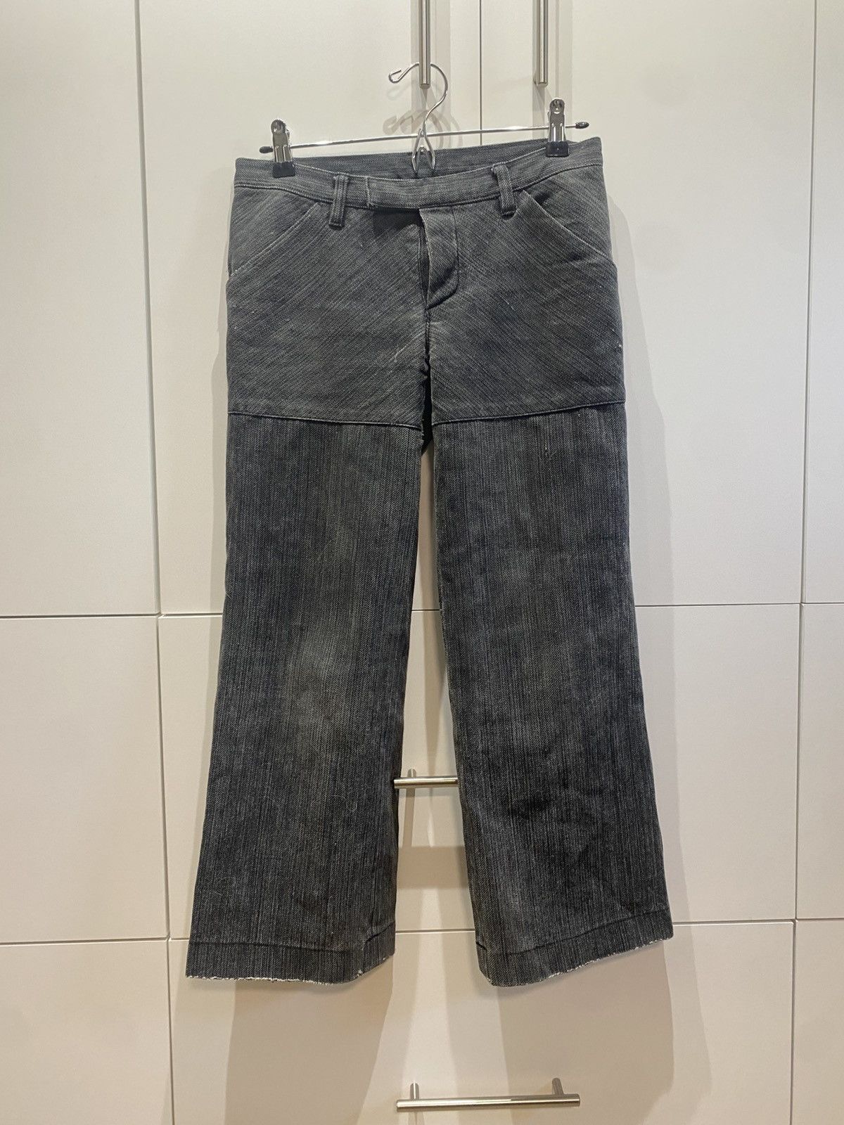 RIPVANWINKLE RIPVANWINKLE SS02 Cropped Corduroy Denim Size 27" / US 4 / IT 40 - 1 Thumbnail