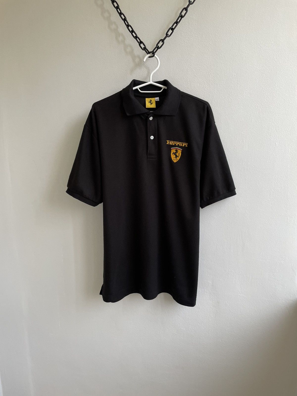 Ferrari Rare Ferrari 1994 90s Vintage Polo T Shirt Tee F1 Formula 1 Size US XL / EU 56 / 4 - 6 Thumbnail