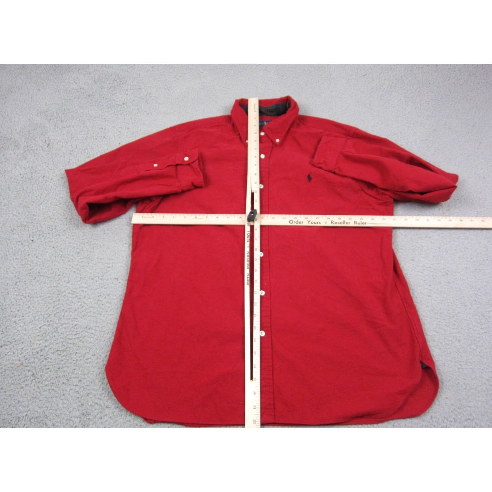 Ralph Lauren Ralph Lauren Shirt Mens XL Button-Down Oxford Red Blue Pony Classic 90s Size US XL / EU 56 / 4 - 6 Thumbnail