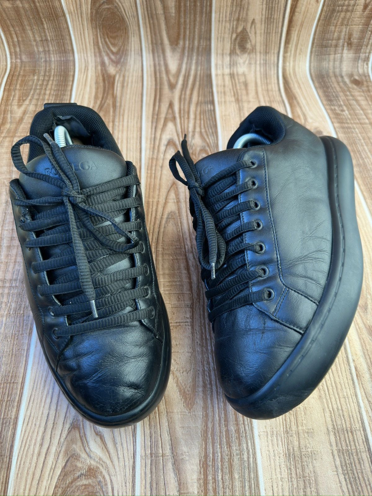 Bottega Veneta Bottega Veneta Pillow Sneaker Black Natural Rubber lowtops Size US 11 / EU 44 - 8 Thumbnail