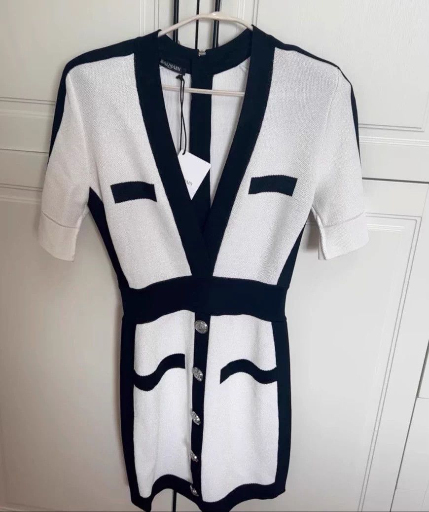 Balmain Balmain 801212 Women's Dress Size M / US 6-8 / IT 42-44 - 1 Thumbnail