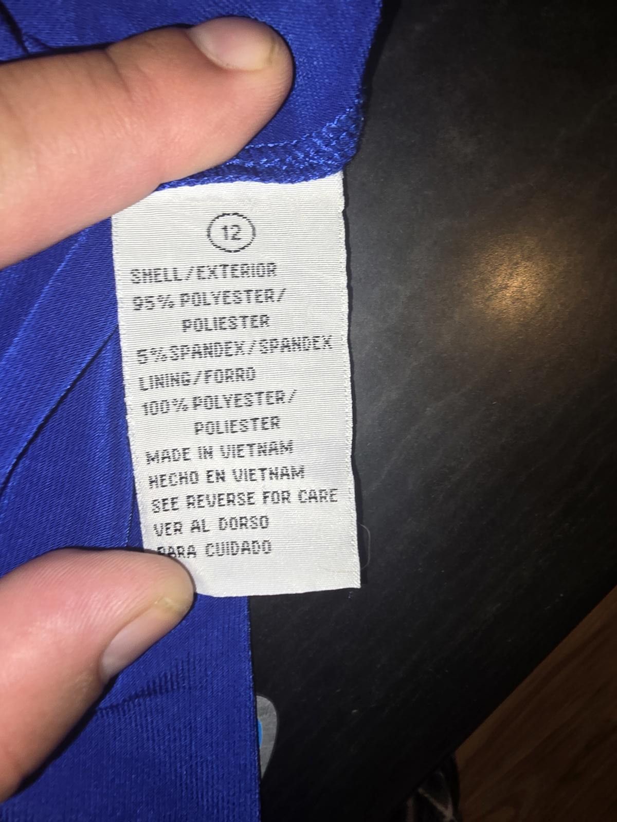 Designer Shelby & Palmer Women's Blue Dress - Size 12 Size XL / US 12-14 / IT 48-50 - 3 Thumbnail