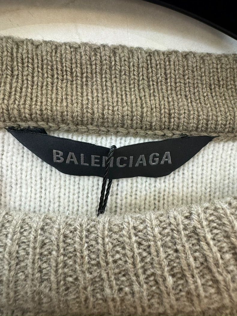 Balenciaga Balenciaga Sweater with lettered logo Size US L / EU 52-54 / 3 - 3 Thumbnail