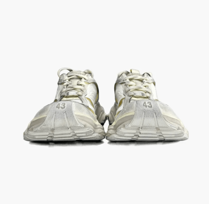 Balenciaga Balenciaga men's low-top dad sneakers in light beige Size US 10 / EU 43 - 3 Thumbnail