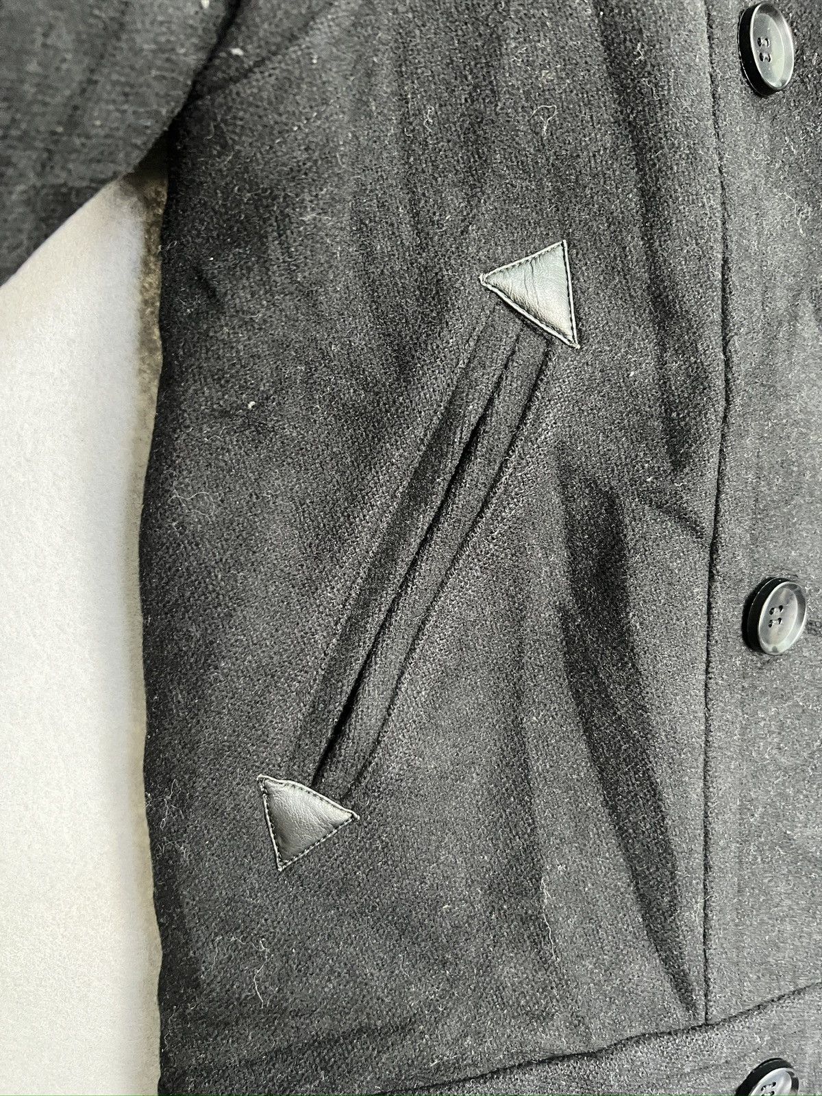 Tsumori Chisato 298. Tsumori Chisato Wool Peacoat jacket Size M / US 6-8 / IT 42-44 - 3 Thumbnail