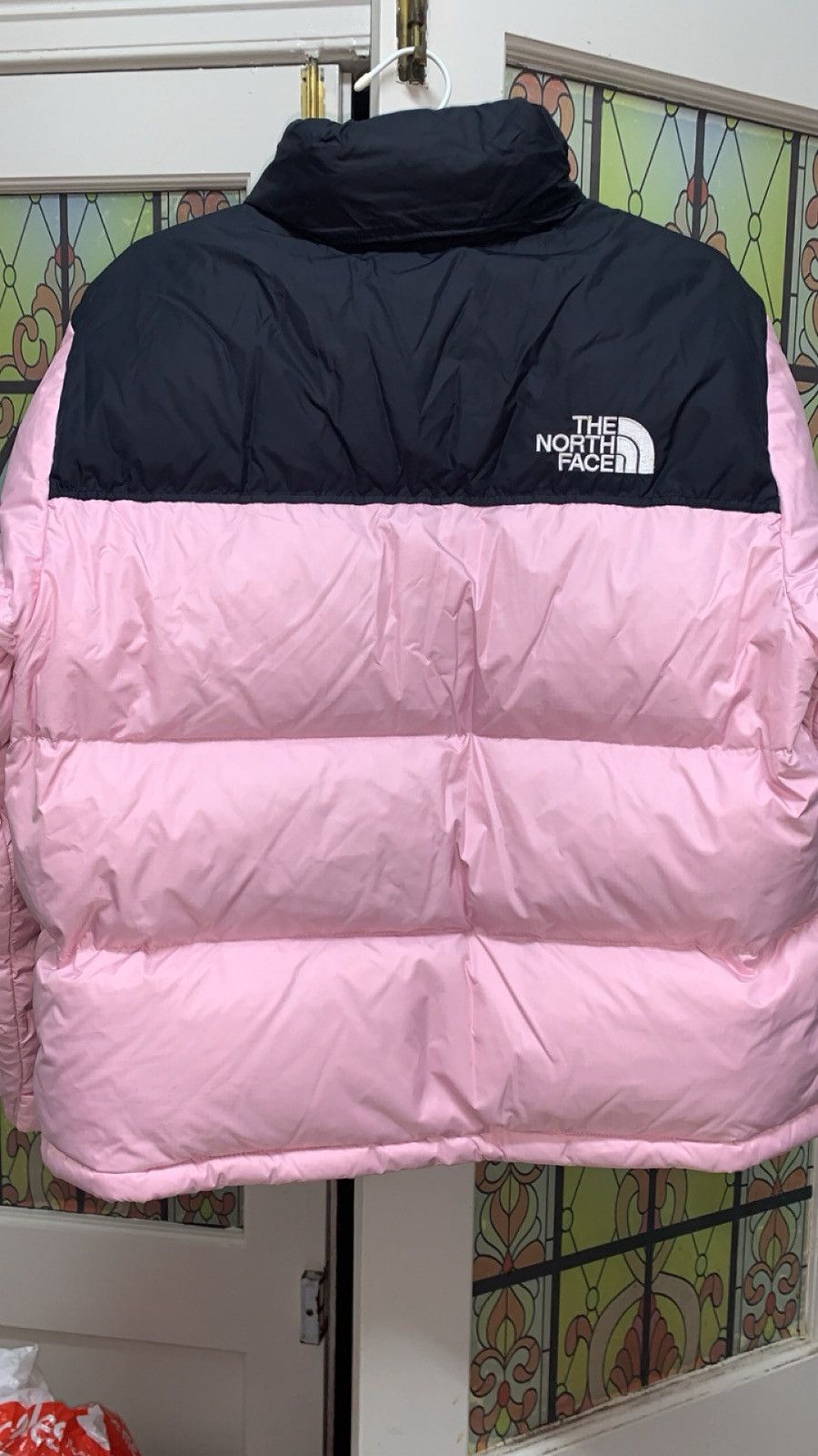 The North Face Cameo pink 2022 700 duck down Size XL / US 12-14 / IT 48-50 - 2 Thumbnail