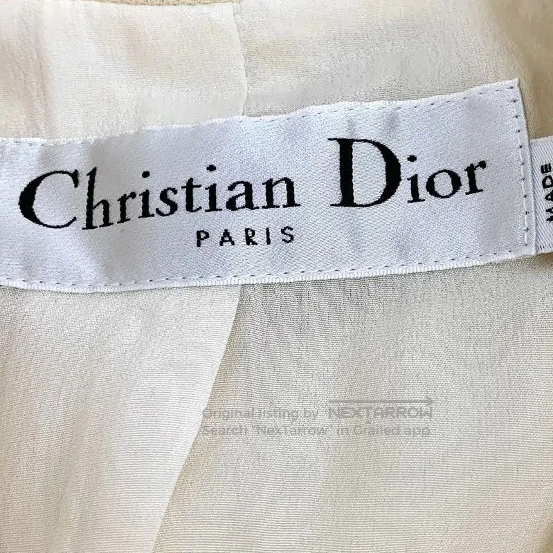 Dior Dior Beige Wool Women’s Dress - Size S . Size S / US 4 / IT 40 - 4 Thumbnail