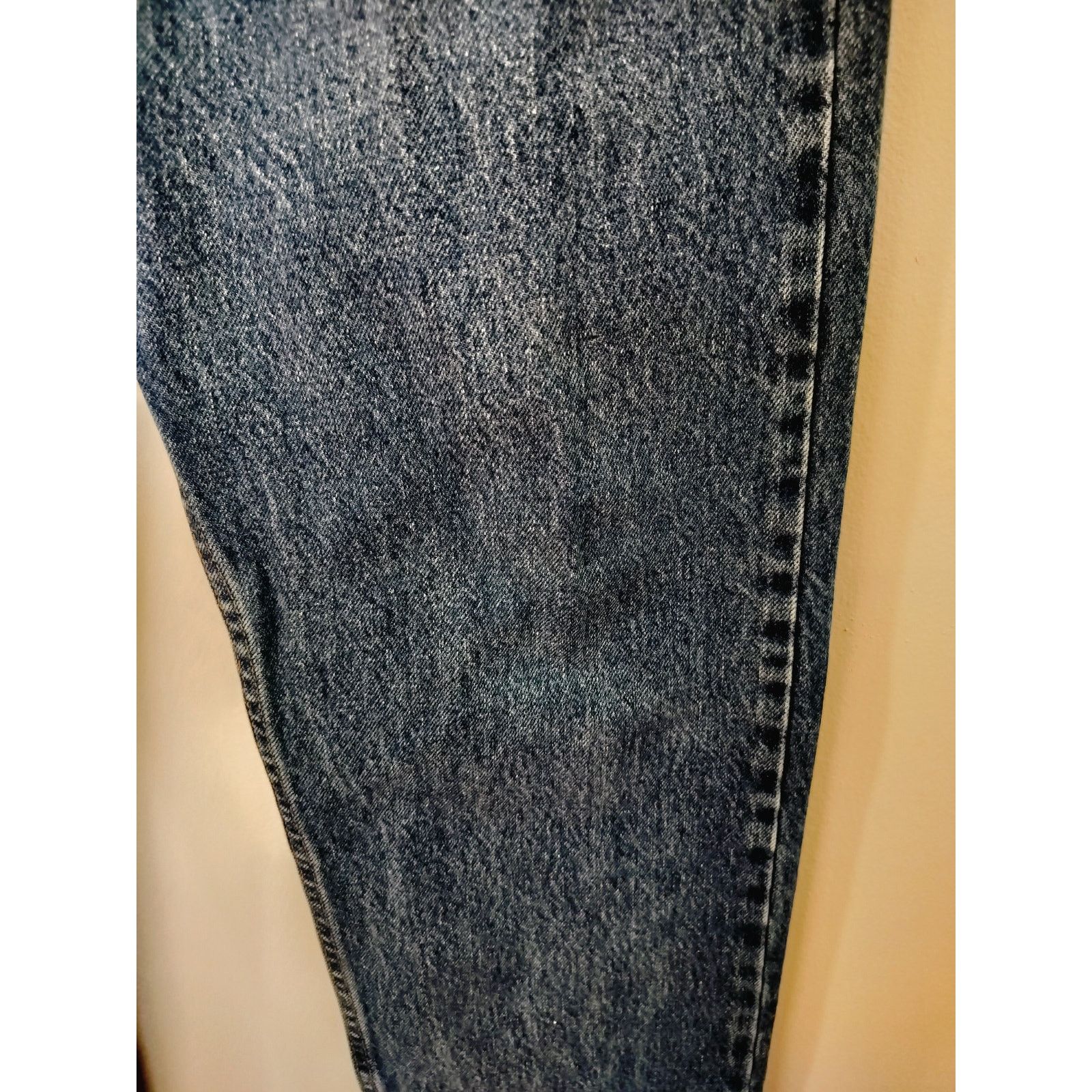 Wrangler Wrangler 35x32 Regular Fit Blue Denim Jeans Size US 35 - 2 Thumbnail