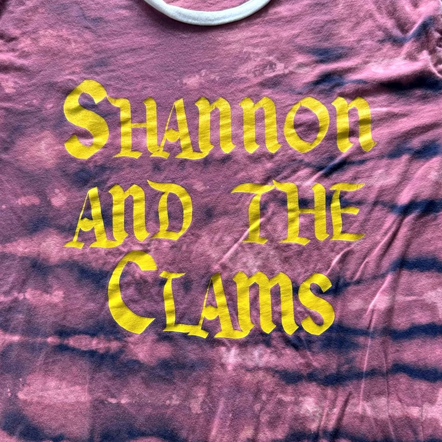 Pinko Shannon And The Clams Shirt Mens L Pink Graphic Crewneck Cotton Jersey Size US L / EU 52-54 / 3 - 2 Thumbnail