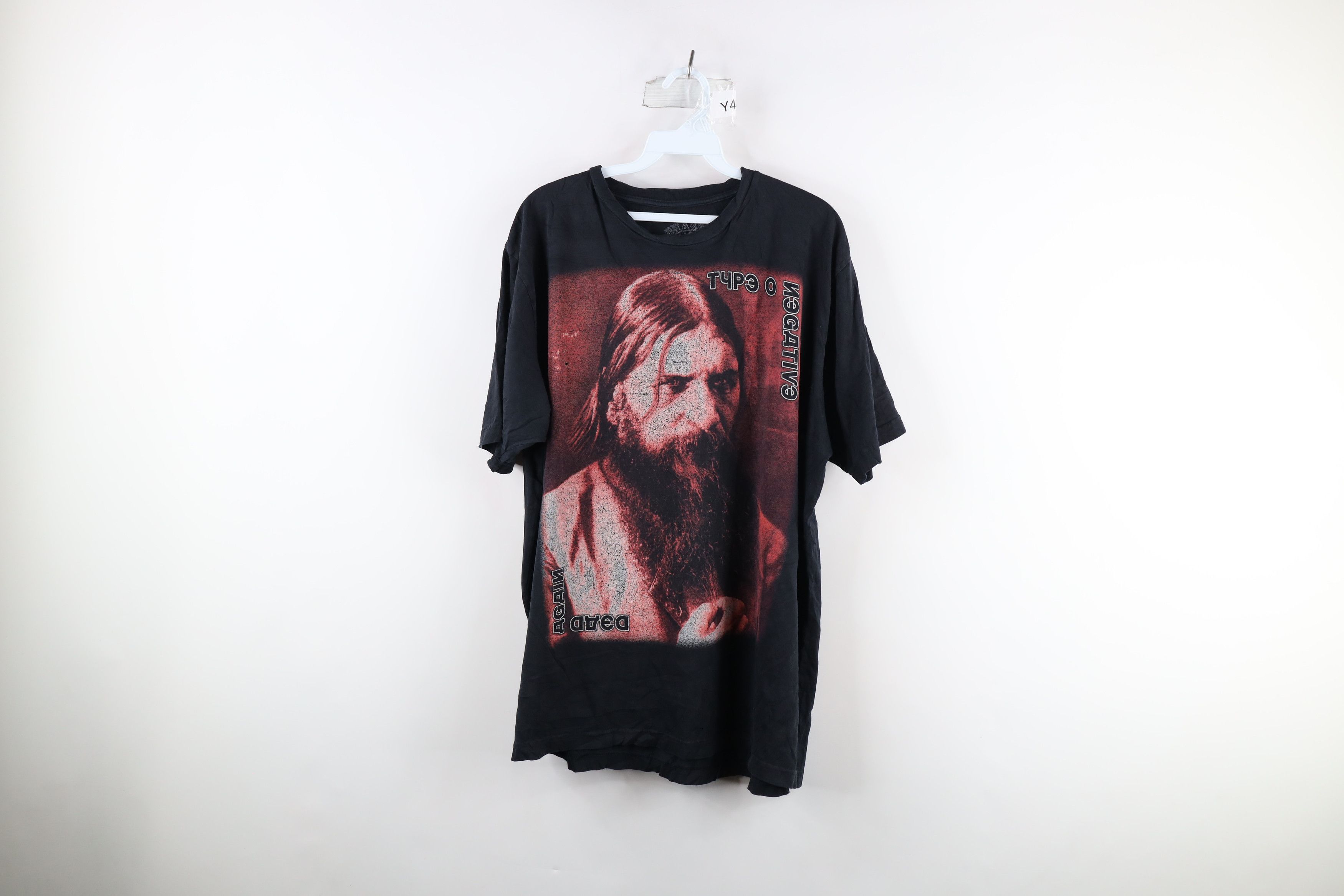 Vintage Y2K 2007 Again Type O Negative Band T-Shirt Black