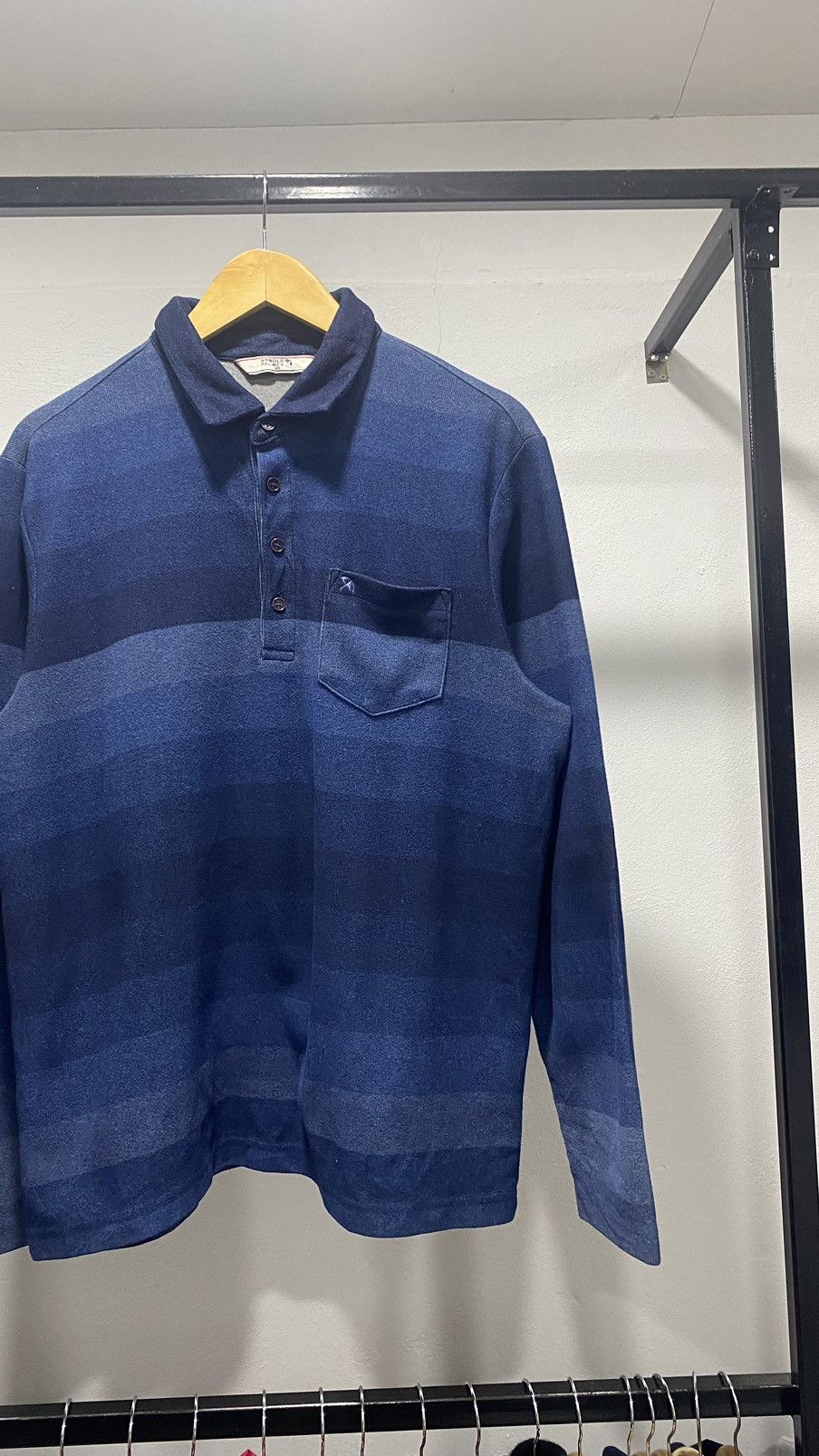 Designer × Japanese Brand Arnold Palmer Stripes Polo Rugby Size US L / EU 52-54 / 3 - 3 Thumbnail