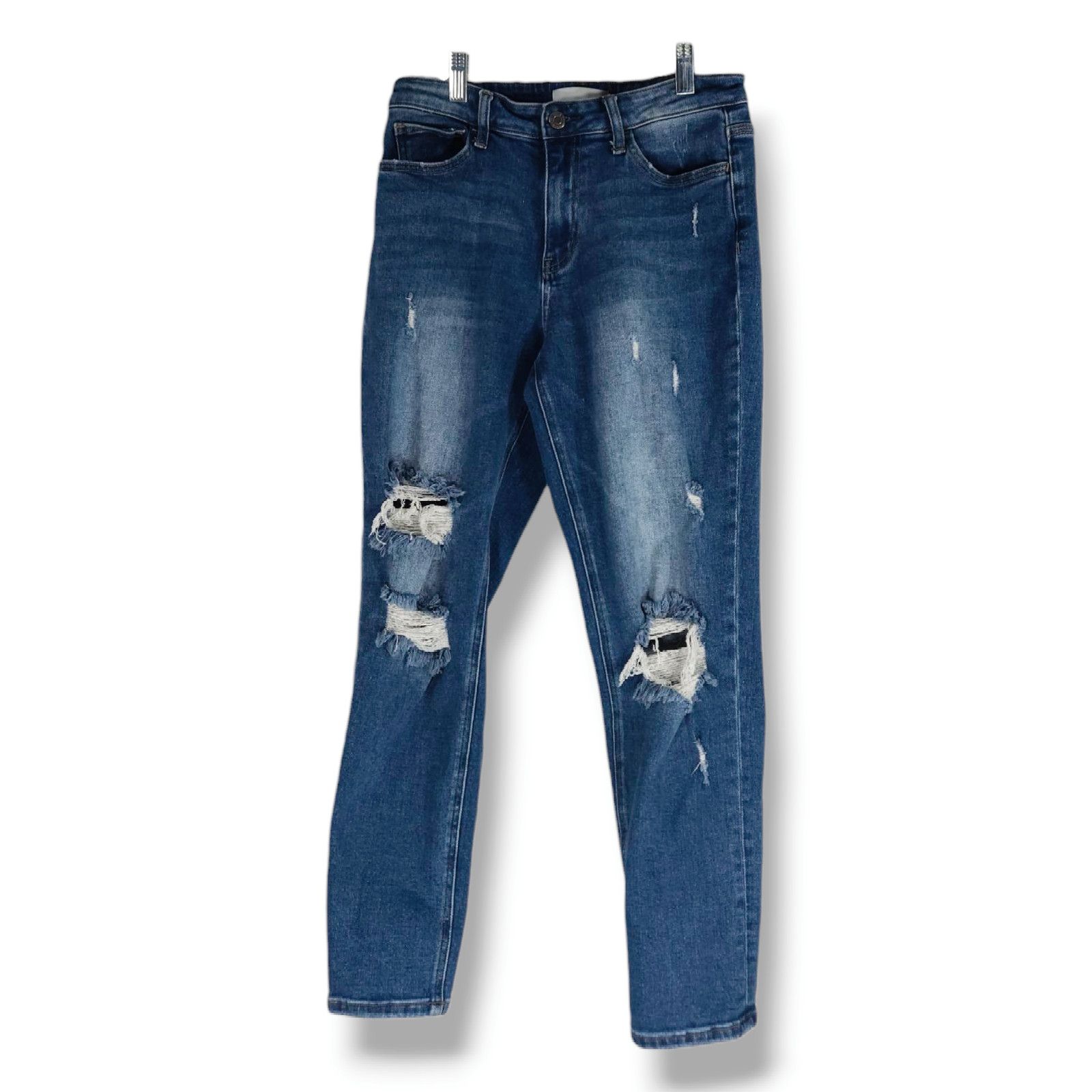 Other EUC Vervet Absolutely Good Boyfriend Jeans Sz. 28x27 Blue Size 28" / US 6 / IT 42 - 1 Thumbnail