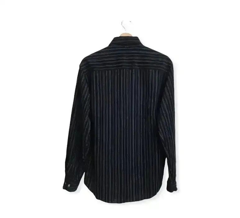Kansai Yamamoto Kansai Jeans Stripe Design Flannel Shirt Button Up Size US L / EU 52-54 / 3 - 8 Thumbnail