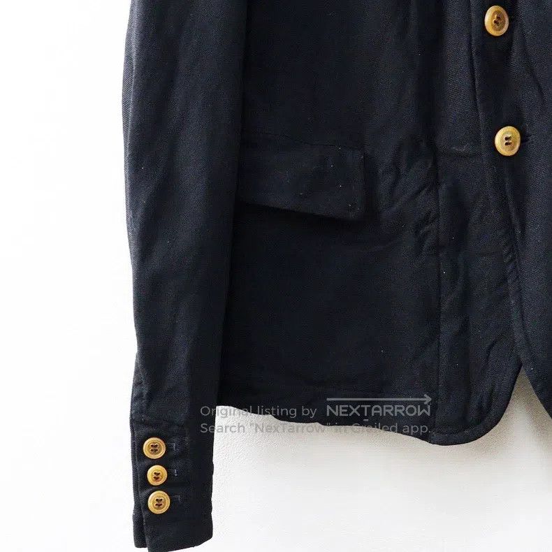 Comme des Garcons Comme Des Garcons Black stand collar long sleeve jacket to Size S / US 4 / IT 40 - 5 Thumbnail