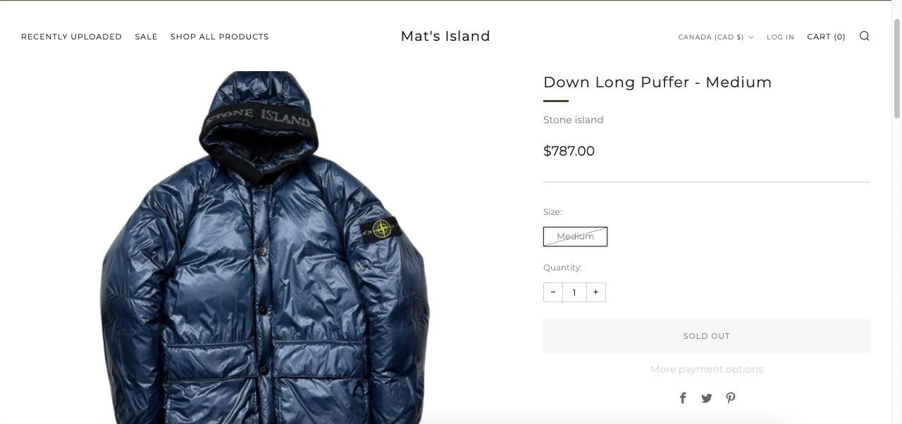 Stone Island Stone Island Ice blue Down Jacket Size US L / EU 52-54 / 3 - 2 Thumbnail