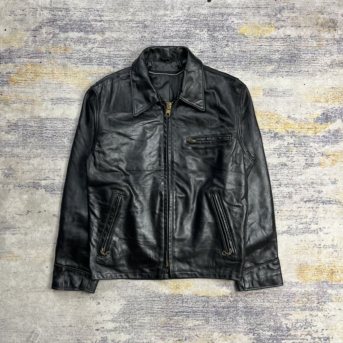 ジャケット・アウター 90s Schott AT101 riders leather jacket s-l400.jpg