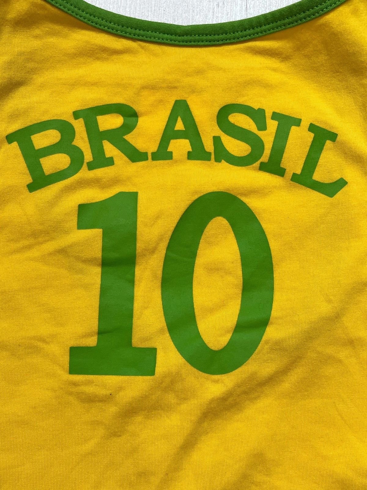 Umbro Umbro x Brasil Sz M Top Tank 2000s Y2K Double Side Print #10 Size M / US 6-8 / IT 42-44 - 10 Thumbnail