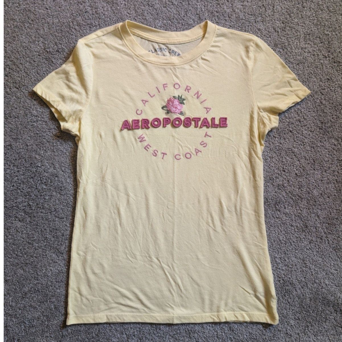 Aeropostale Aeropostale Floral Graphic Tee Size Large Size L / US 10 / IT 46 - 2 Thumbnail