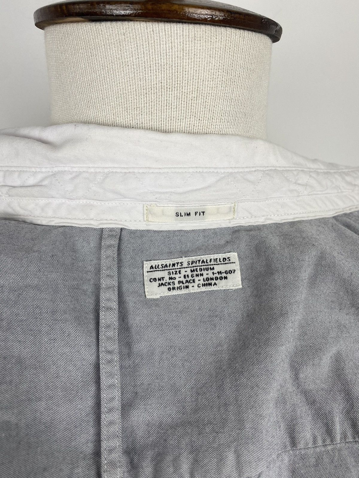 Allsaints Men’s Allsaints Census Long Sleeve Shirt size M Size US M / EU 48-50 / 2 - 5 Thumbnail
