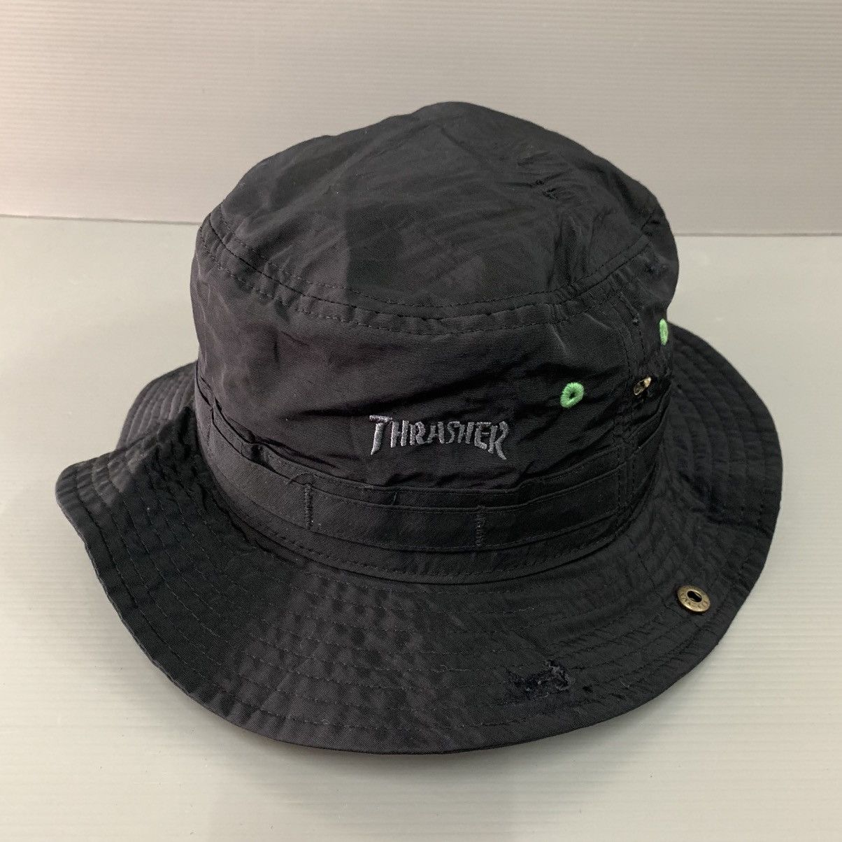Thrasher Thrasher Black Bucket Hats Size ONE SIZE - 1 Thumbnail