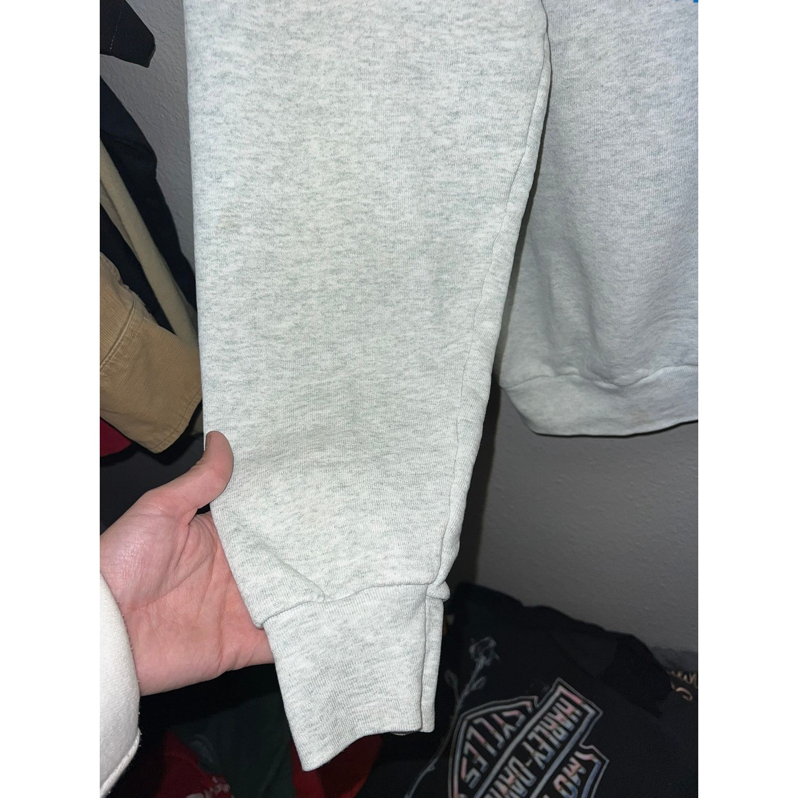 Vintage Vintage Germany Sweatshirt Bitburg Gray Crewneck 90s VTG 2XL Size US XXL / EU 58 / 5 - 5 Thumbnail