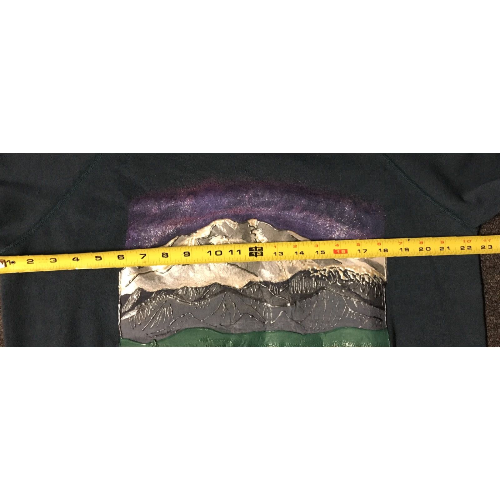 Hanes VINTAGE Denali National Park Sweatshirt Men L Blue 80s 90s Nature Art Grunge Hip Hop USA USA Size US L / EU 52-54 / 3 - 7 Thumbnail