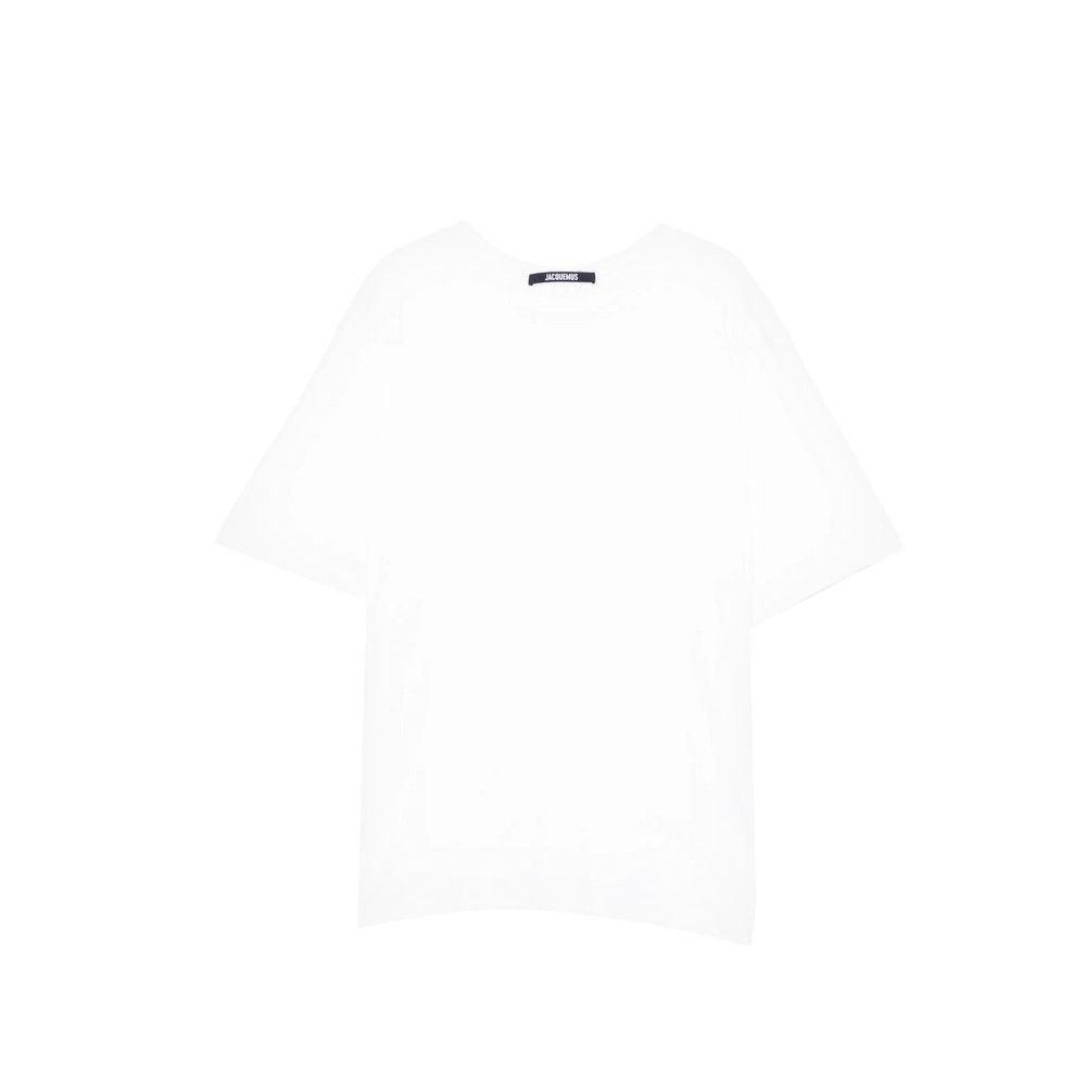 Jacquemus Jacquemus WHITE Tops - T-shirts & Jerseys Size M / US 6-8 / IT 42-44 - 1 Thumbnail