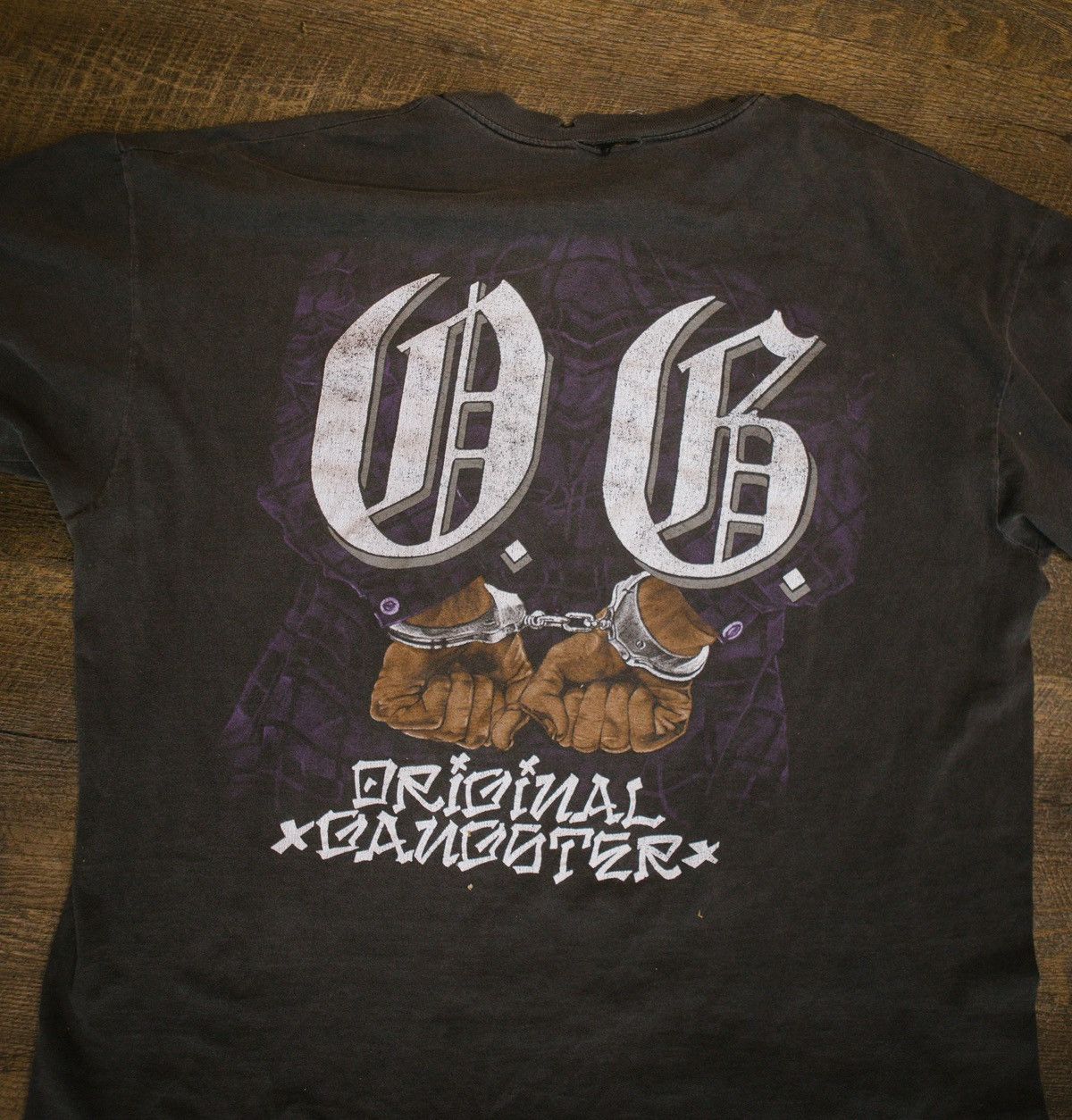 Vintage Vintage 1992 Ice T Original Gangster Album Promo tee Size US M / EU 48-50 / 2 - 5 Thumbnail