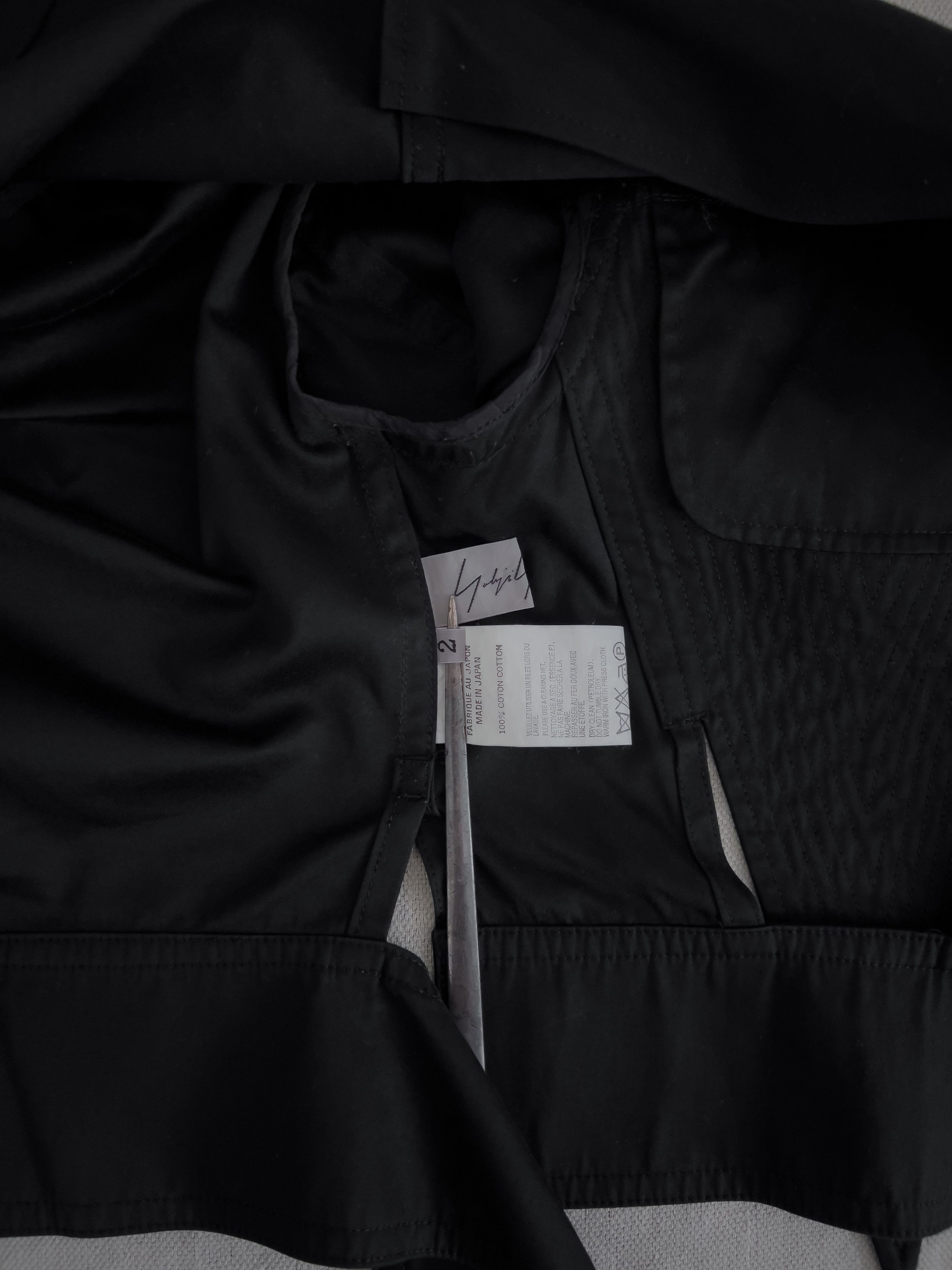 Yohji Yamamoto SS08 Runway Cropped Cut-Out Trucker Jacket Size S / US 4 / IT 40 - 11 Thumbnail