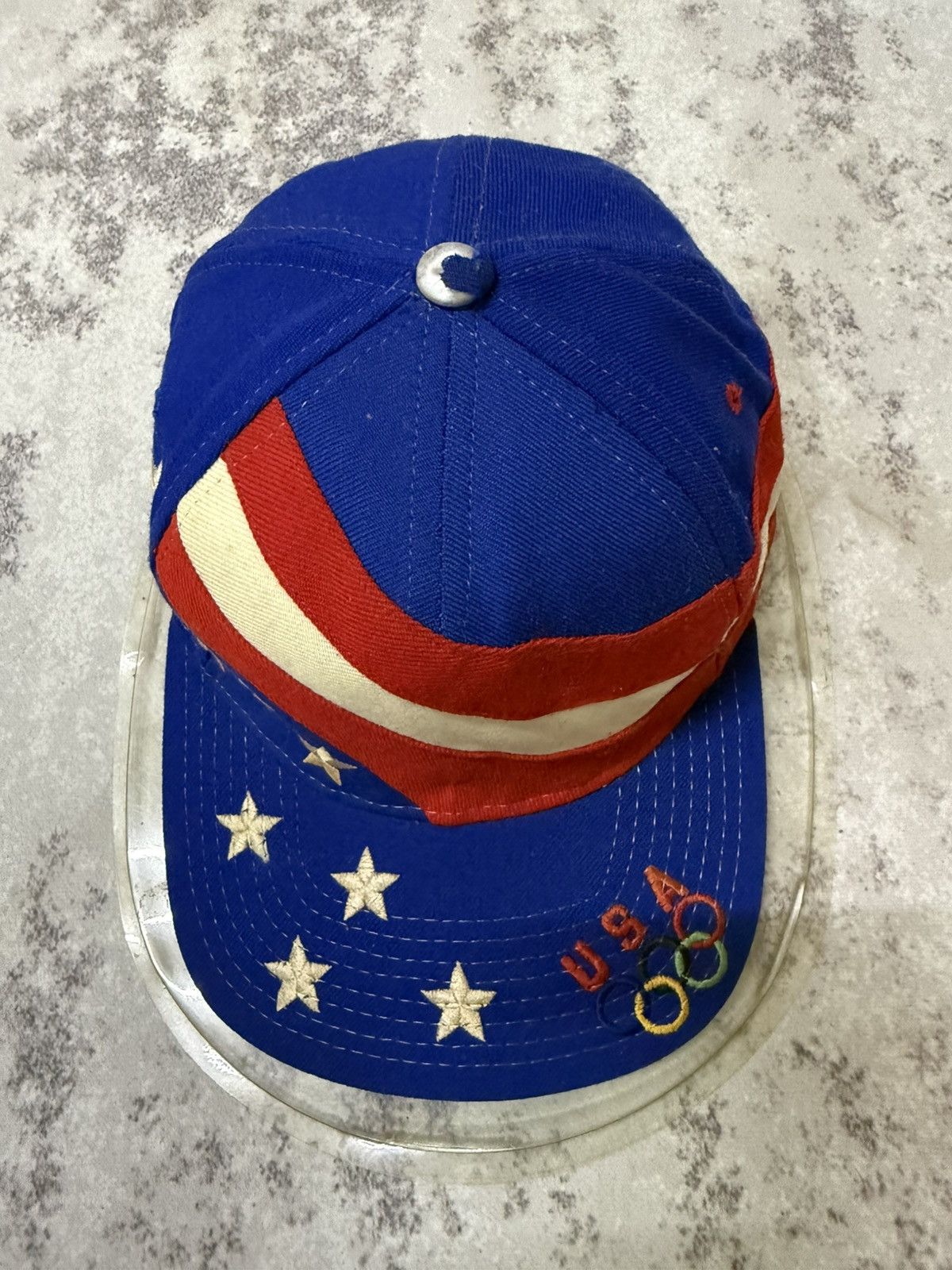 Starter Vintage 80s Olympic Usa Starter Wool Snapback Cap Size ONE SIZE - 5 Thumbnail