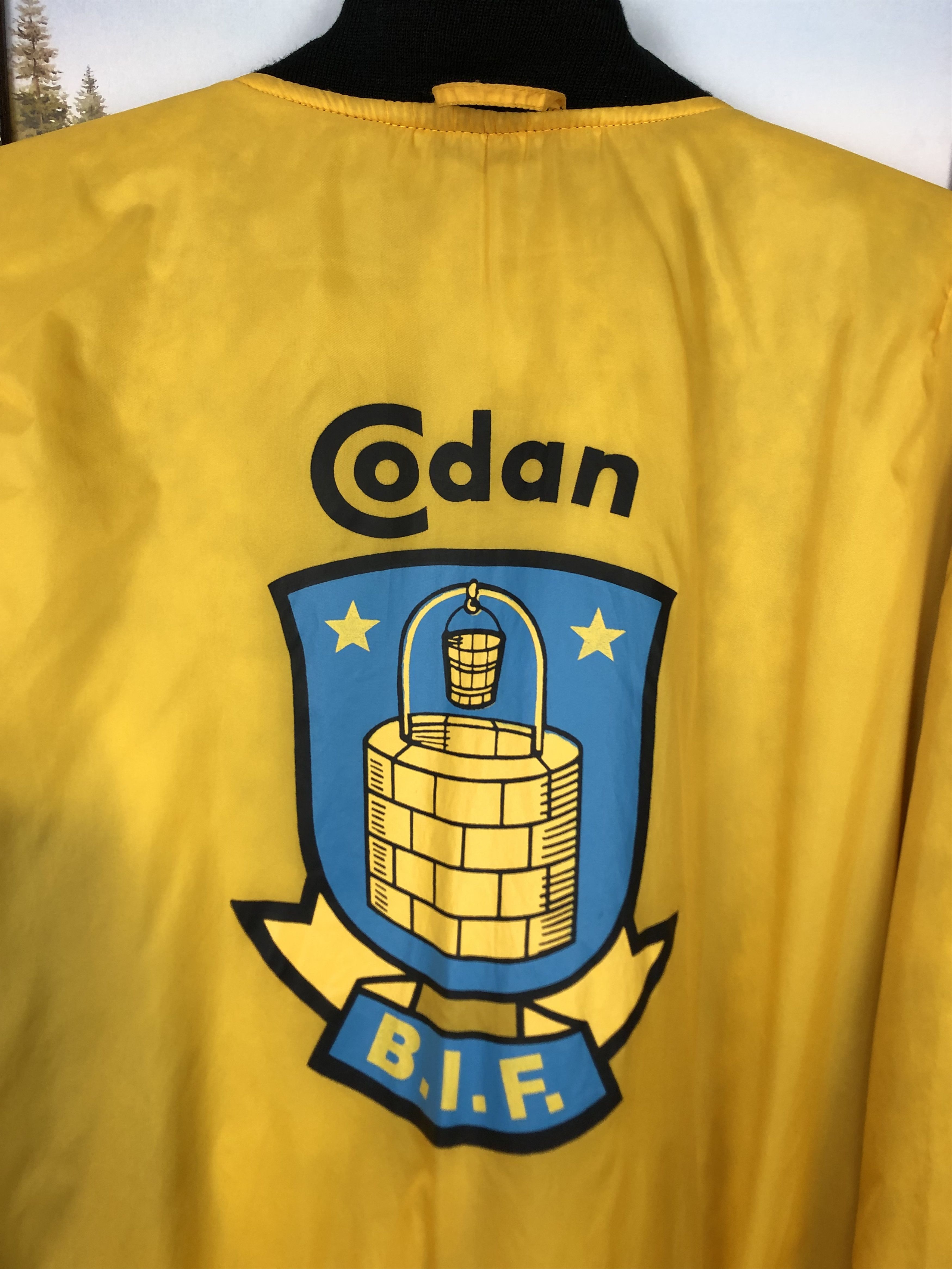 Reebok Vintage Reebok Brondby Football Reversible Jacket Bomber Size US M / EU 48-50 / 2 - 16 Thumbnail