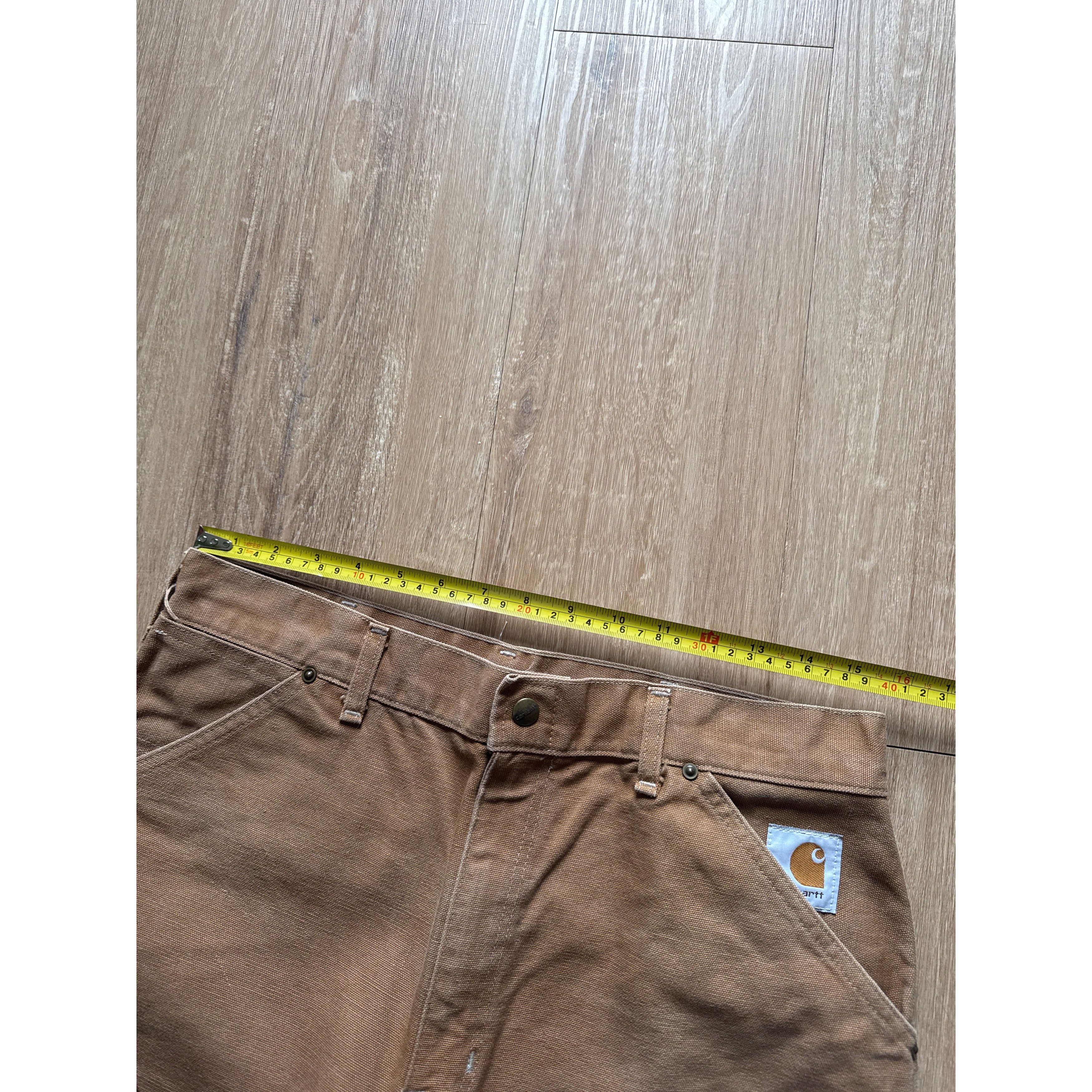Carhartt Vintage 80s Carhartt USA Brush Double Knee Pants Size US 31 - 9 Thumbnail