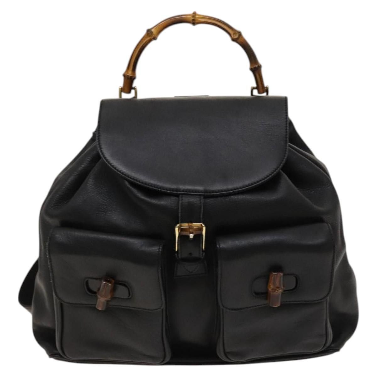 Gucci Gucci Bamboo backpack Size ONE SIZE - 1 Thumbnail